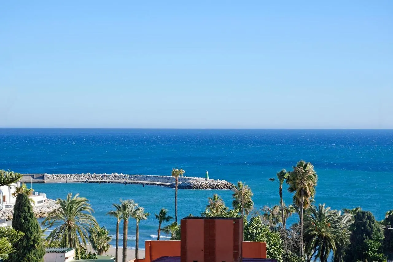 Isla De Benalmadena 2, 80M From The Sea, Amazing View,Ac, Bbq,Private Parking location